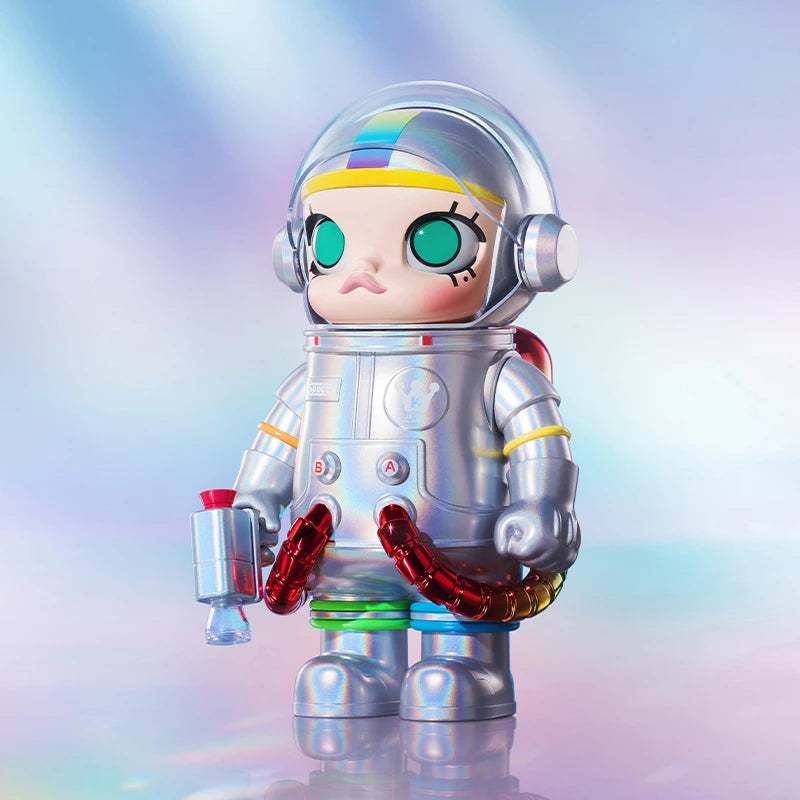 Genuine Pop Mart Mega Space Molly 400% Rainbow 2.0 Limited Edition