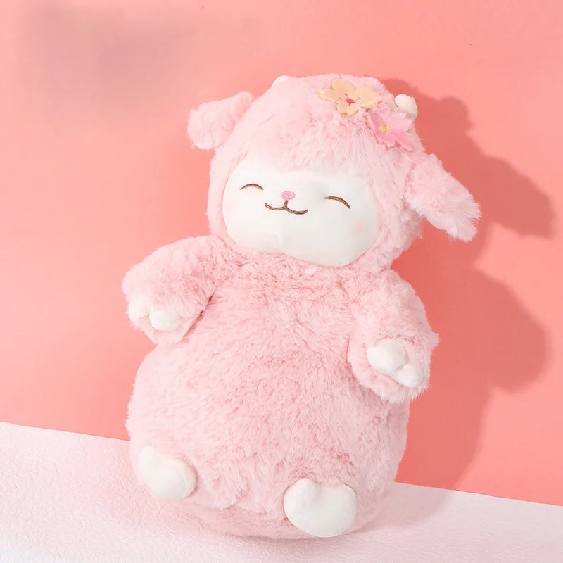 Lucky Boy Sunday Sleeping Sheep Lamb Plush LoveJojo