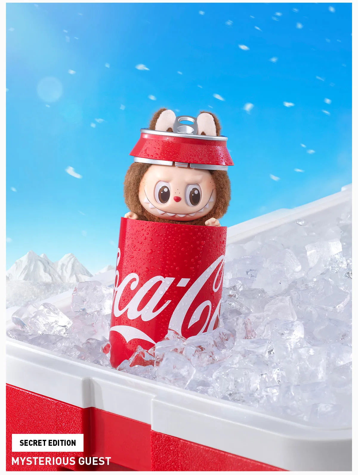 Genuine Pop Mart The Monsters Labubu Coca-Cola Series - Vinyl Face