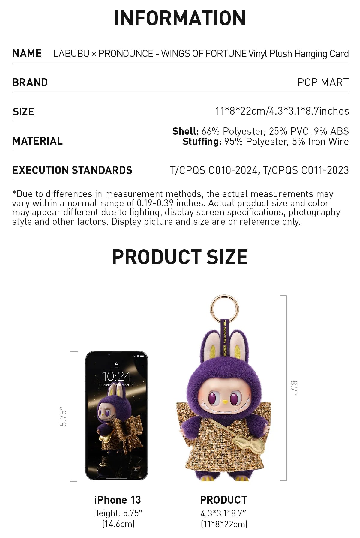 LABUBU × PRONOUNCE - WINGS OF FORTUNE 【公式通販】