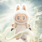 Genuine POP MART Zimomo Labubu - THE MONSTERS - ANGEL IN CLOUDS Vinyl Face Doll - 58cm