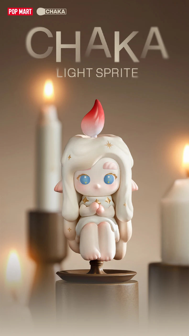 Genuine Pop Mart Chaka Light Sprite Series Blind Box Figure – LoveJojo Genuine Pop Mart Chaka Light Sprite Series Blind Box Figure – LoveJojo