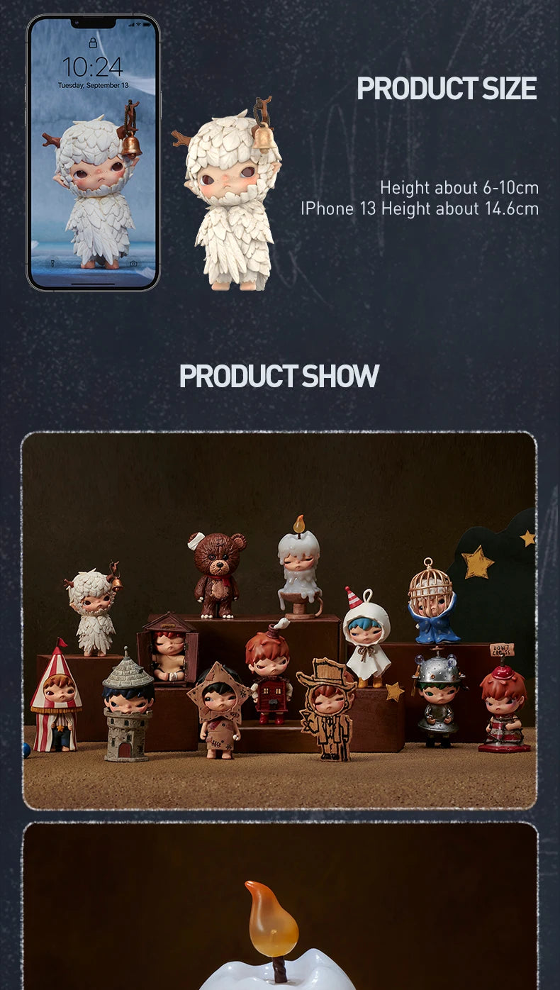 Genuine Pop Mart Hirono Shelter Series Blind Box Action Figure