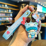 Kawaii Hello Kitty Keychain Sanrio My Melody Kuromi Cinnamoroll Car Key Ring Keychain
