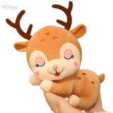 Sika Deer Plush Sleeping Elk Deer Laying Pillow Cushion - LoveJojo