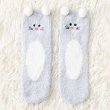 Cute Animal Fuzzy Socks - LoveJojo