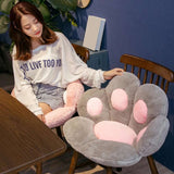 Kawaii Cat Paw Seat Cushion Stuffed Plush - LoveJojo