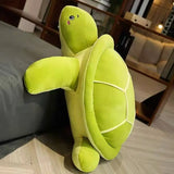 Large Green Turtle Sleeping Pillow Plush Toy - LoveJojo