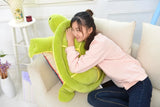 Large Green Turtle Sleeping Pillow Plush Toy - LoveJojo