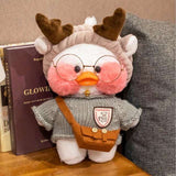 Korean Duck Plush Costume Glasses Dress Explorer - LoveJojo