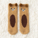 Cute Animal Fuzzy Socks - LoveJojo