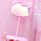 Pink Hello Kitty Mirror Make Up Desk Mirror