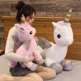Unicorn Dream Rainbow Plush Toy Up To 80cm
