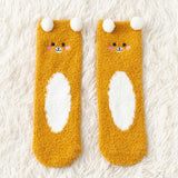 Cute Animal Fuzzy Socks - LoveJojo