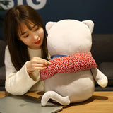 Shiba Inu Dog Plush Handkerchief Chubby Stuffed Soft Toy 25-45cm