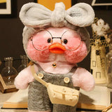 Korean Duck Plush Costume Glasses Dress Explorer - LoveJojo