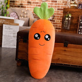 Cartoon Carrot Plant Plush Toy Vegetable Stuffed Soft Toy Huge 45-110cm