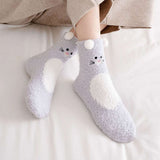 Cute Animal Fuzzy Socks - LoveJojo