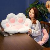 Kawaii Cat Paw Seat Cushion Stuffed Plush - LoveJojo