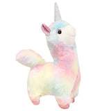 Rainbow Alpaca Unicorn Plush Stuffed Animal Toy - LoveJojo