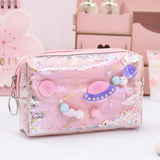 Pencil Case Laser Big Makeup Bag Cosmetic Case - LoveJojo