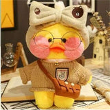 Korean Duck Plush Costume Glasses Dress Explorer - LoveJojo