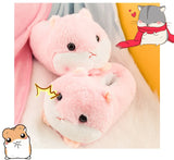 Slippers Winter Warm Home Plush Cute Corgi Slippers Flock Indoor Shoes Casual Slip On Flats - LoveJojo