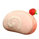 Cream Roll Mantau Sweet Bun Plush Bao Food Plushie Toy Japanese Chinese Dim Sum Cream Cake