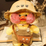 Korean Duck Plush Costume Glasses Dress Explorer - LoveJojo