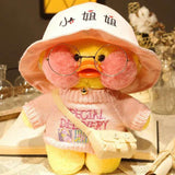 Korean Duck Plush Costume Glasses Dress Explorer - LoveJojo