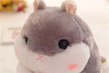 Chubby Hamster Pastel Woodland Plush With Nuts and Acorns - LoveJojo