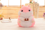 Chubby Hamster Pastel Woodland Plush With Nuts and Acorns - LoveJojo