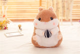 Chubby Hamster Pastel Woodland Plush With Nuts and Acorns - LoveJojo