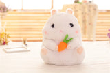 Chubby Hamster Pastel Woodland Plush With Nuts and Acorns - LoveJojo