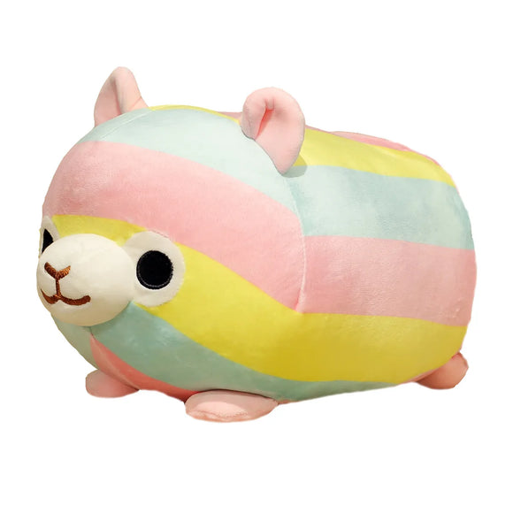 Rainbow Alpaca Tsum Tsum Cushion Plush