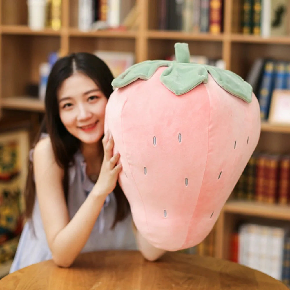 Strawberry Pineapple Plush Pillow Cushion Fruit LoveJojo