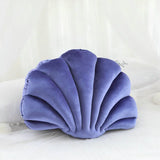 Velvet Shell Mermaid Cushion Plush Pillow Seashell