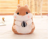 Chubby Hamster Pastel Woodland Plush With Nuts and Acorns - LoveJojo