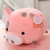 Chubby Pig Pink Piggy Plush with Eye Patch 35-45cm - LoveJojo