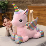 Unicorn Dream Rainbow Plush Toy Up To 80cm