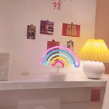 Rainbow or Unicorn LED Night Light Home Bedroom Indoor Lighting Decor Lamp - LoveJojo