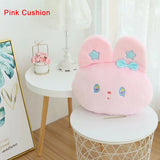 Rabbit Fur Star Bunny Plush Chain Bag Plush Cushion Starry Sky Pillow