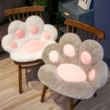 Kawaii Cat Paw Seat Cushion Stuffed Plush - LoveJojo