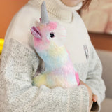 Rainbow Alpaca Unicorn Plush Stuffed Animal Toy - LoveJojo