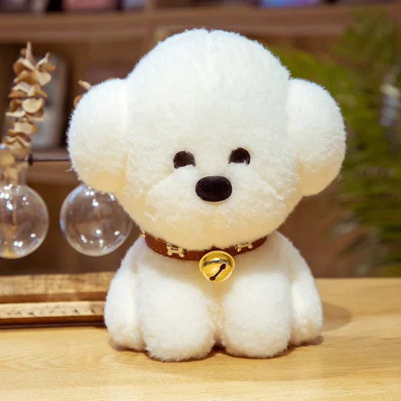 Bichon frise plush sales