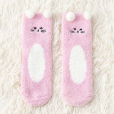 Cute Animal Fuzzy Socks - LoveJojo