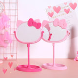 Pink Hello Kitty Mirror Make Up Desk Mirror