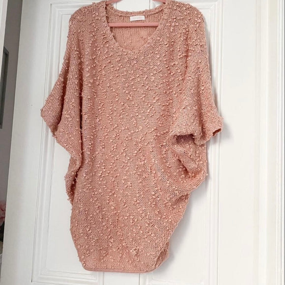 Liz Lisa Popcorn Jumper Dress Batwing Pink Bobble Japanese Orange Salmon - LoveJojo