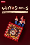 GENUINE POP MART WHY SO SERIOUS Series - Magnetic Sealing Clip Storage Box Set Mystery Blind Box