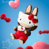 GENUINE POP MART LABUBU THE MONSTERS × HELLO KITTY - Vinyl Plush Doll